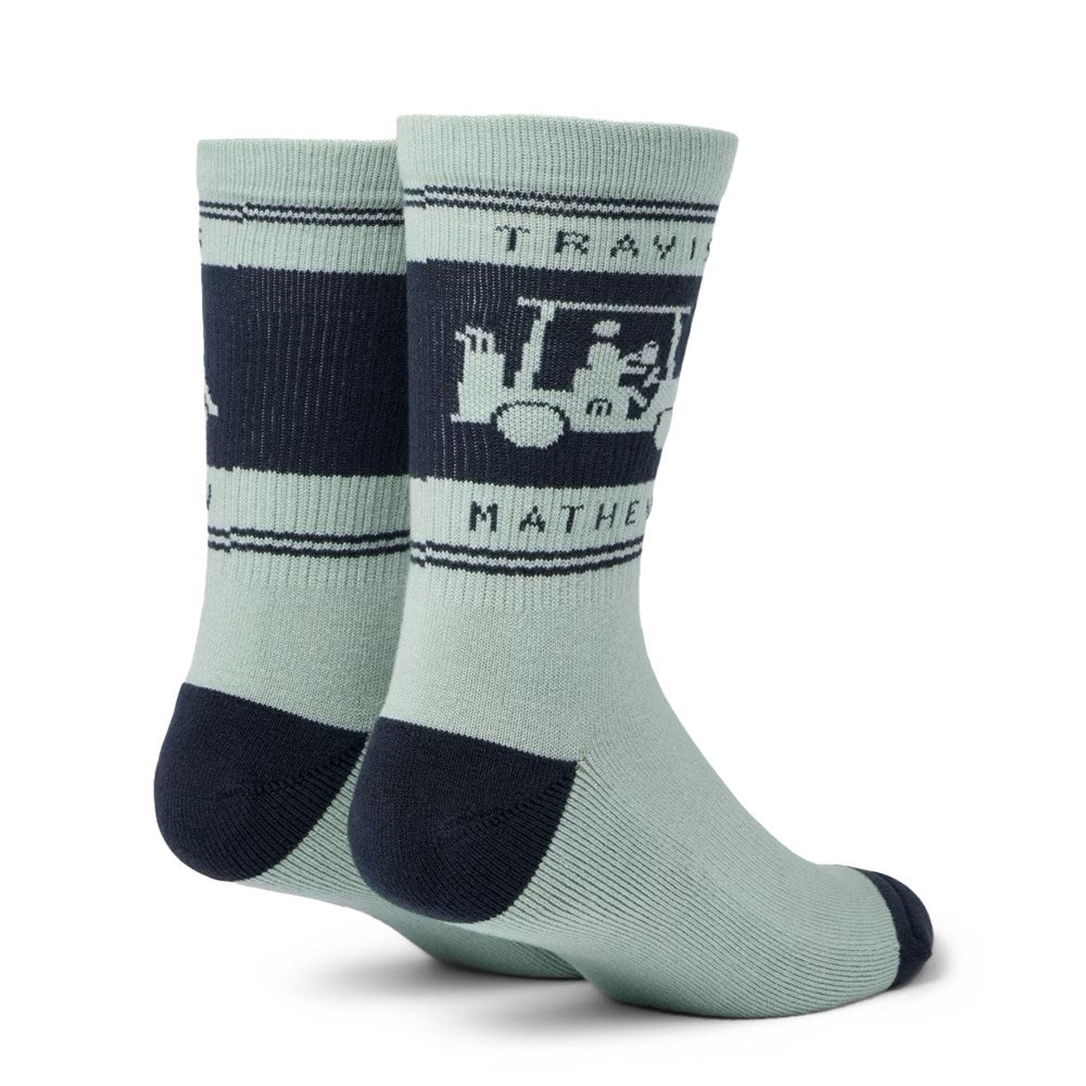 Travis Mathew Mapes Crew Socks - Jadeite