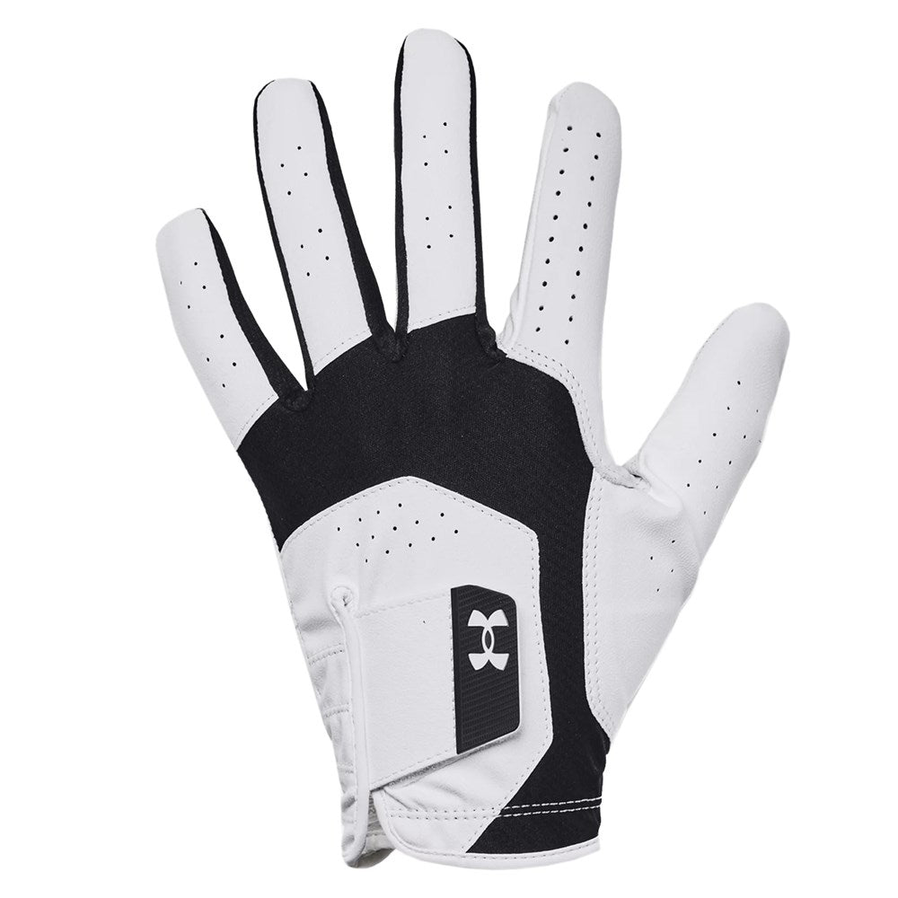 Under Armour Iso-Chill Left Golf Glove - White/Black