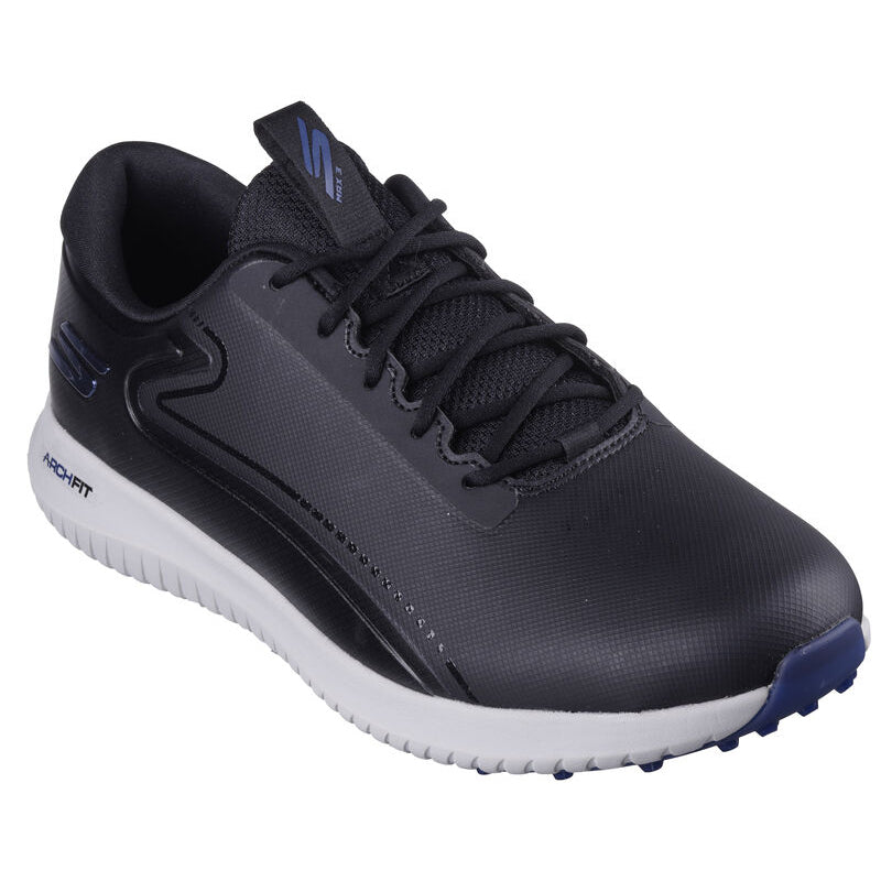 Skechers Go Golf Max 3 Spikeless Wide Golf Shoes - Black/ Grey