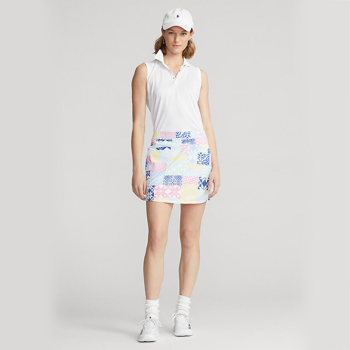 RLX Ralph Lauren Women's Printed Aim Skort - Patchwork