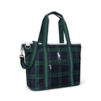 Polo Performance Ralph Lauren Pony Golf Tote Bag - Black Plaid