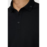 J.Lindeberg Heath Regular Fit Golf Polo Shirt - Black