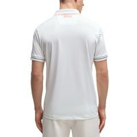 BOSS Paul Pro Slim Fit Golf Shirt - Natural