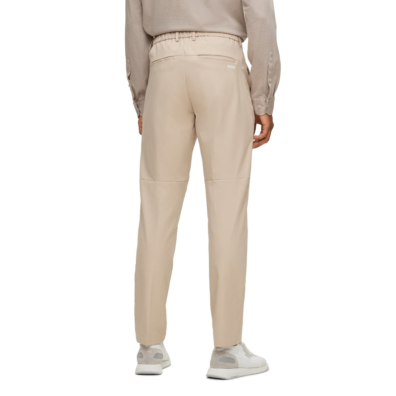 BOSS Phoenix Regular Fit Golf Pants - Medium Beige