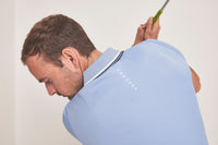 Castore Tipped Golf Polo Shirt - Sky