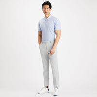 G/Fore Clubhouse Cotton Tailored Fit Golf Polo Shirt - Ice Blue