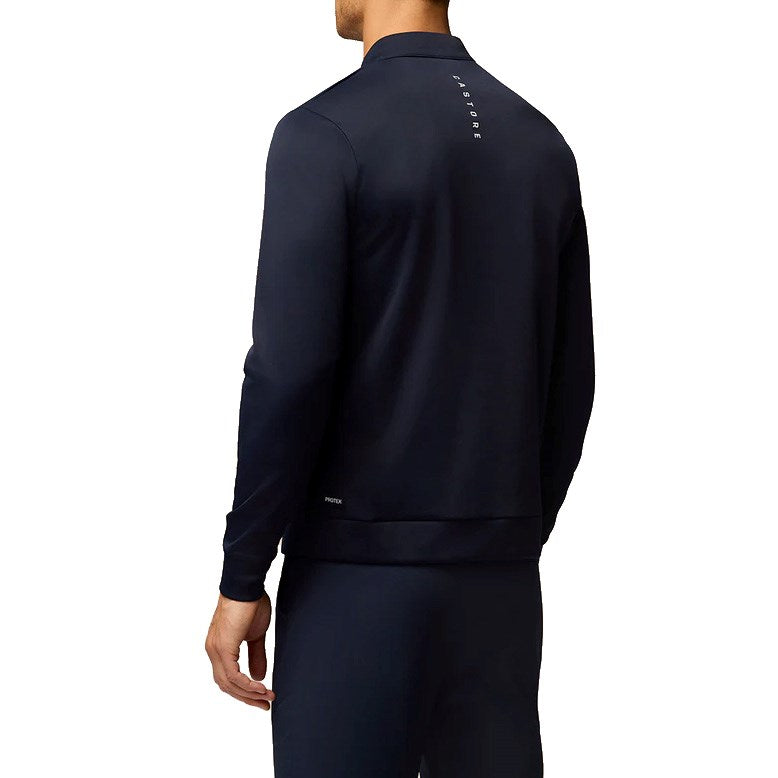 Castore Club Classic Quarter Zip Golf Pullover - Navy/White