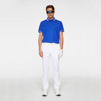 J.Lindeberg Austin Regular Fit Golf Polo Shirt - Club Blue