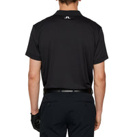 J.Lindeberg Lionel Regular Fit Golf Polo Shirt - Black