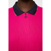 J.Lindeberg Women's Izara Golf Polo Shirt - Pink Peacock