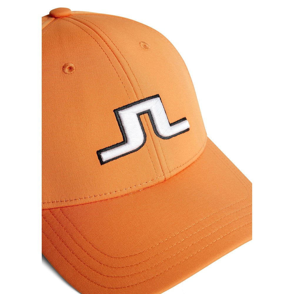 J.Lindeberg Angus Golf Cap - Persimmon Orange