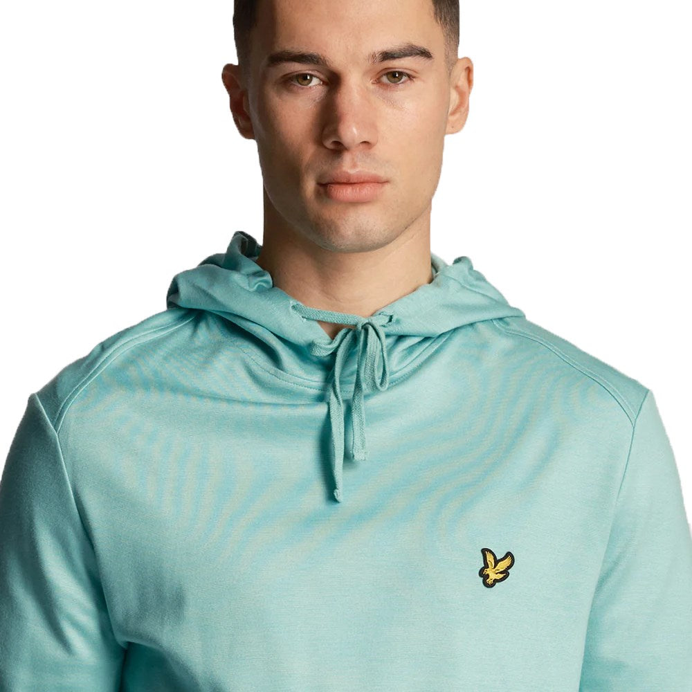 Lyle & Scott Fly Fleece Golf Hoodie - Turquoise Teal