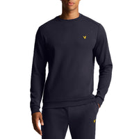 Lyle & Scott Fly Fleece Crew Neck - Dark Navy