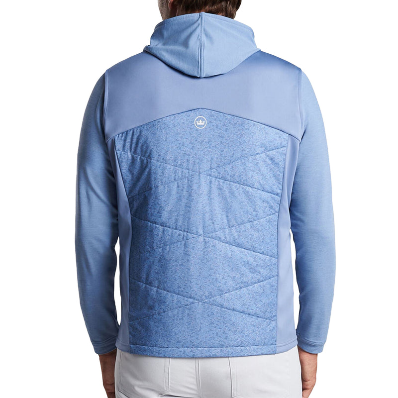 Peter Millar Venture Classic Hybrid Full-Zip Golf Vest  - Infinity