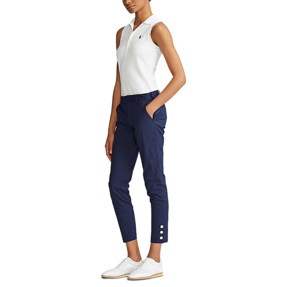 Polo Golf Ralph Lauren Women's Coolmax Button - Cuff Golf Pant - French Navy