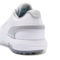 Puma Alphacat Nitro Golf Shoes - White/Light Grey/Puma Silver