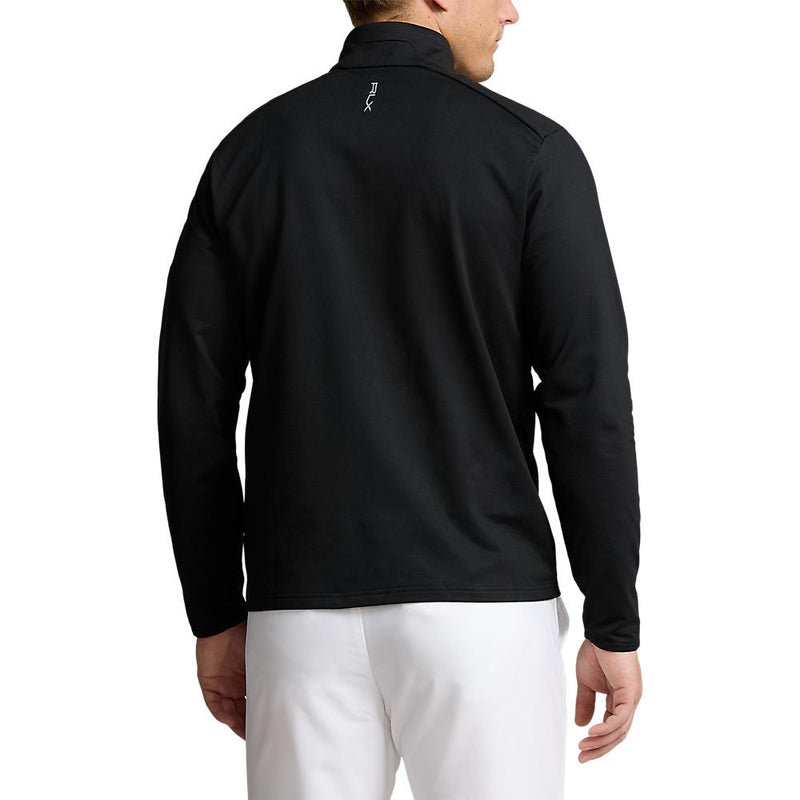 RLX Ralph Lauren Driver Luxury Jersey Pullover - Polo Black