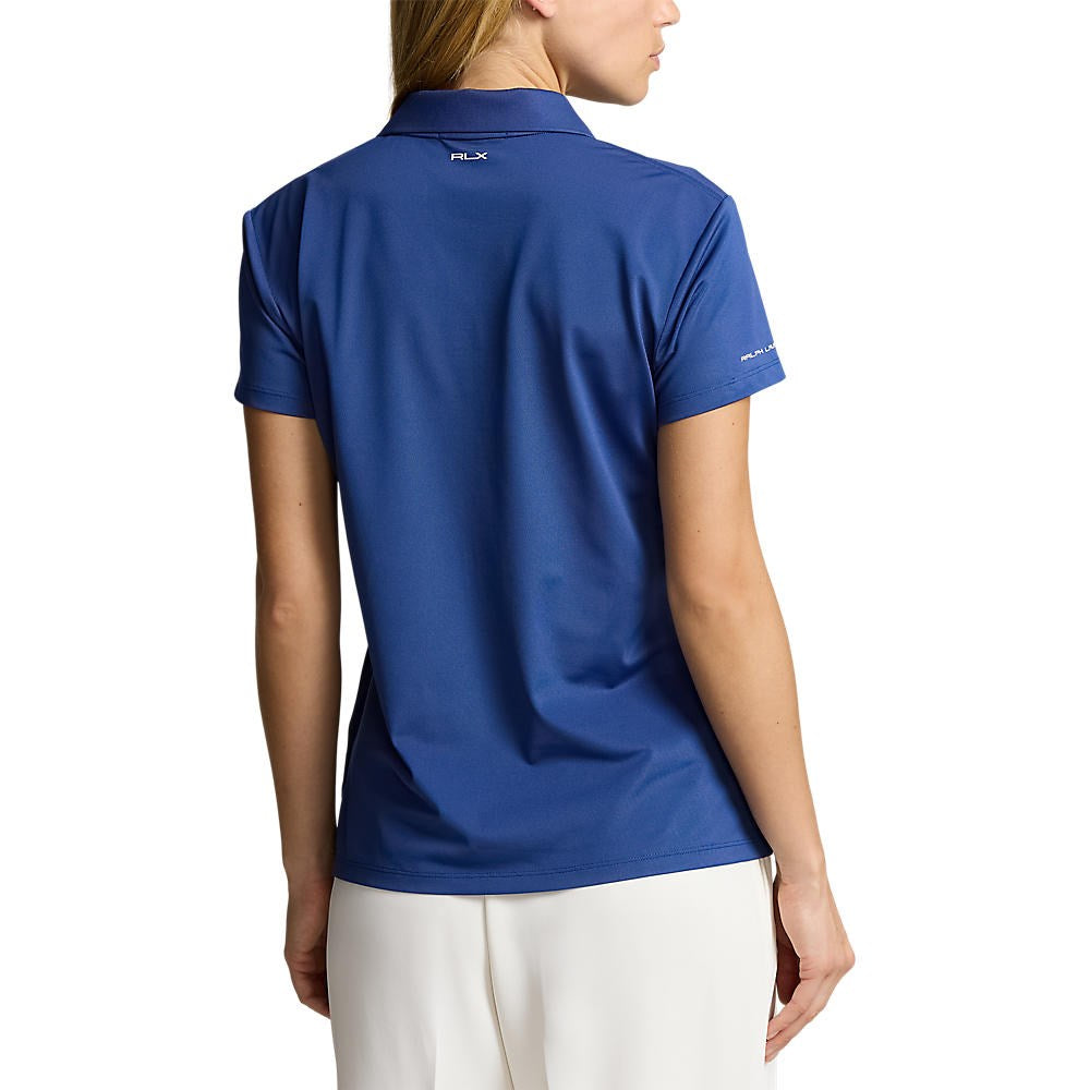 RLX Ralph Lauren Women's Tour Performance Golf Shirt - Beach Royal