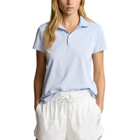 RLX Ralph Lauren Women's Tour Performance Golf Shirt - Oxford Blue