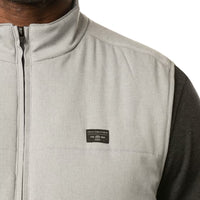 Travis Mathew Interlude Puffer Golf Vest - Heather Sleet