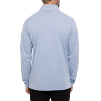 Travis Mathew Upgraded Golf Quarter Zip - Light Blue