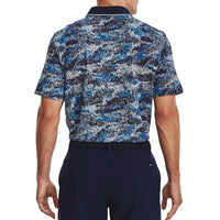 Under Armour Iso-Chill Edge Golf Polo Shirt - Midnight Navy/Blizzard