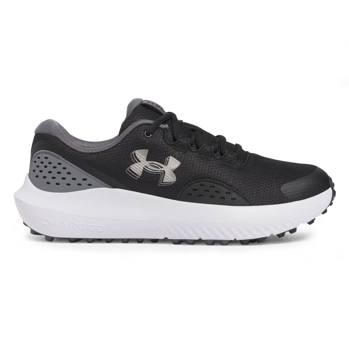 Under Armour Surge Spikeless Golf Shoes - Black/Castlerock