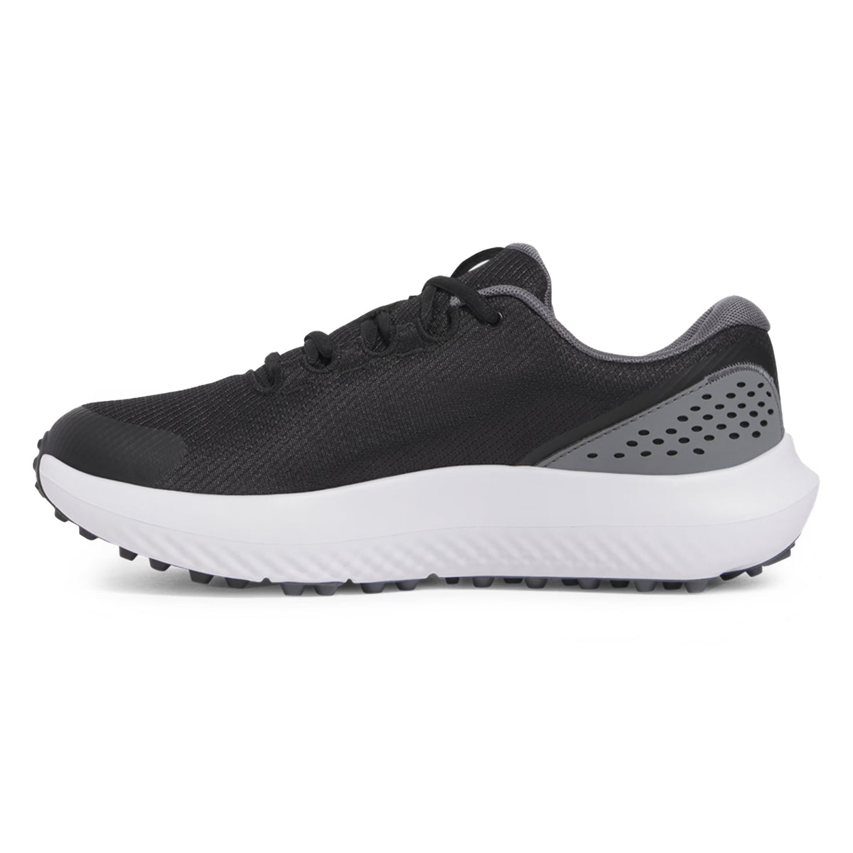 Under Armour Surge Spikeless Golf Shoes - Black/Castlerock