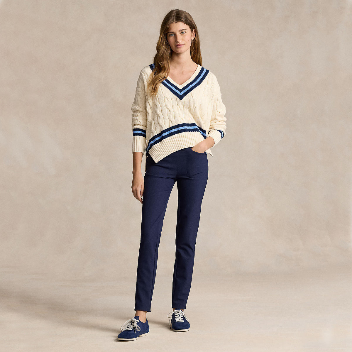 RLX Ralph Lauren Women's Eagle Pants - French Navy