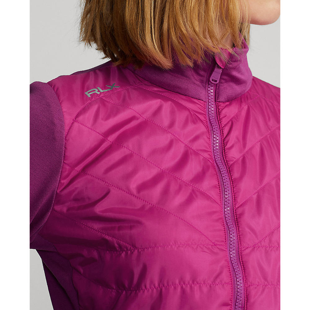 RLX Ralph Lauren Women's Cool Wool Hybrid Jacket - Vivid Pink