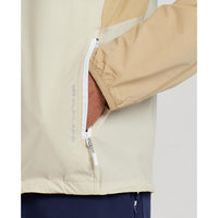 RLX Ralph Lauren Par Water-Repellent Windbreaker Golf Jacket - Classic Khaki