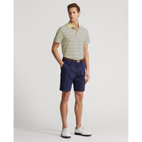 RLX Ralph Lauren Tour Pique Stripe Polo Shirt - Bristol Yellow Multi