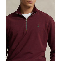 Polo Performance Ralph Lauren Fine Gauge Terry 1/4 Zip - Harvard Wine