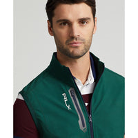 RLX Ralph Lauren Tech Terry Vest - Hunt Club Green Houndstooth