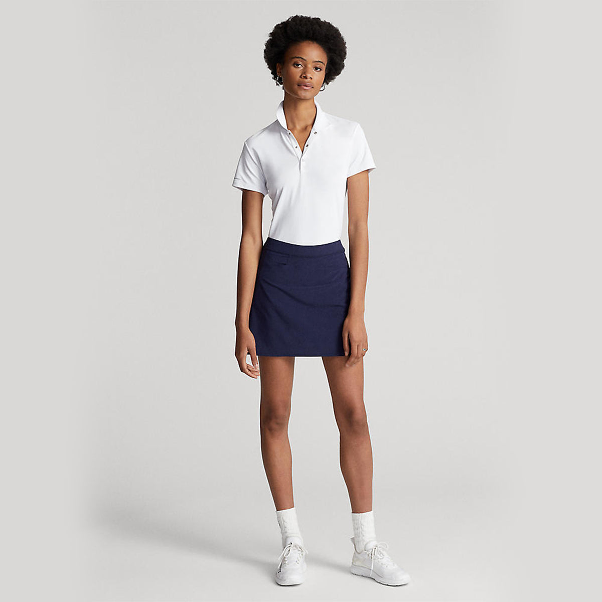 RLX Ralph Lauren Women's Pleated Aim Skort 17" - French Navy