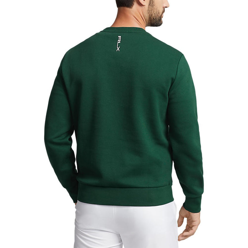 RLX Ralph Lauren Double Knit Long Sleeve Pullover - Hunt Club Green