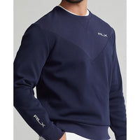 RLX Ralph Lauren Double Knit Long Sleeve Pullover - French Navy