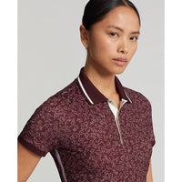 RLX Ralph Lauren Women's Printed Airflow Golf Polo Shirt - University Floral