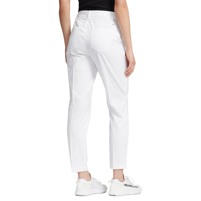 RLX Ralph Lauren Women's 5 Pocket Power-Stretch Golf Pants - Pure White