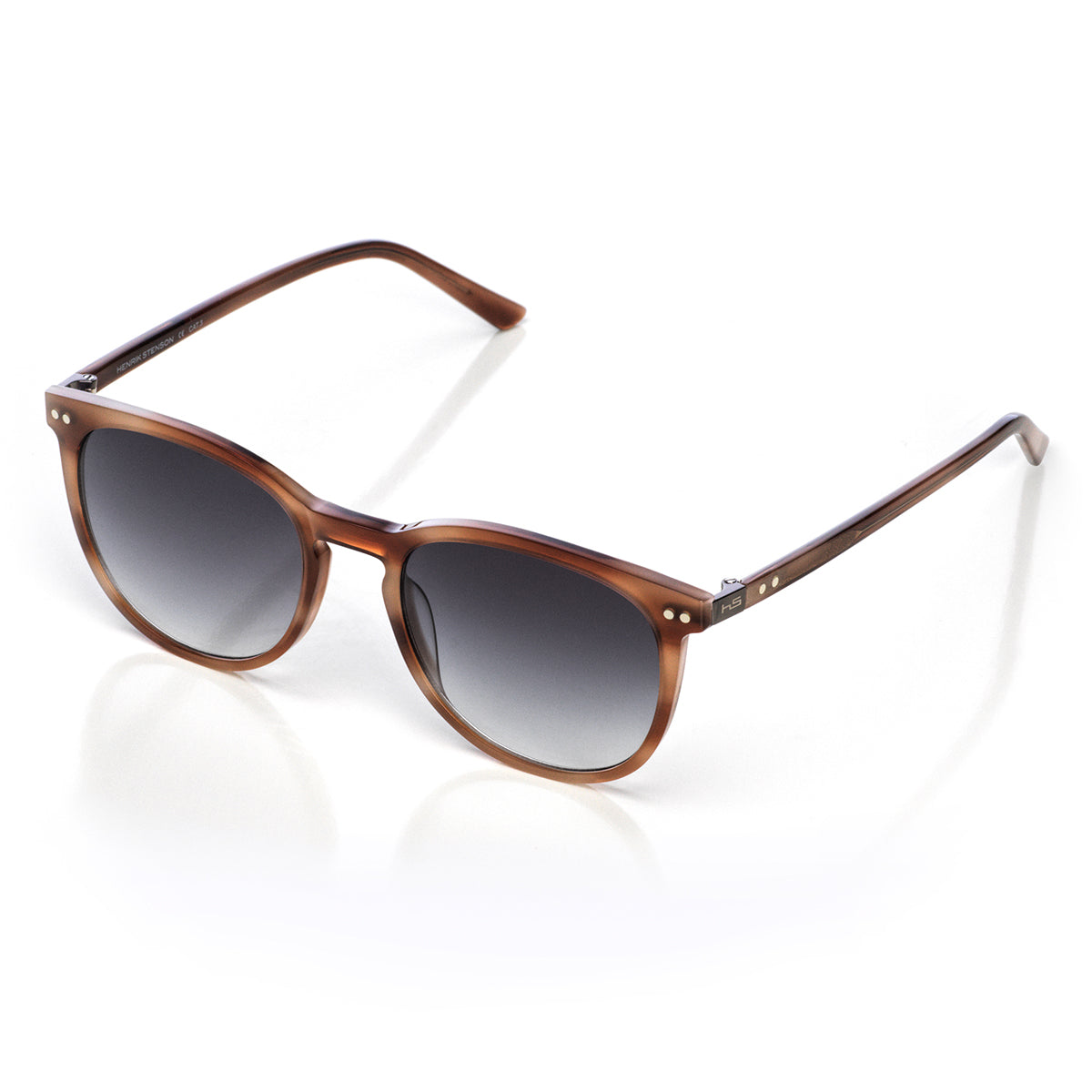 HS Eyewear Frankie - Shiny Milky / Milky Light Brown Demi