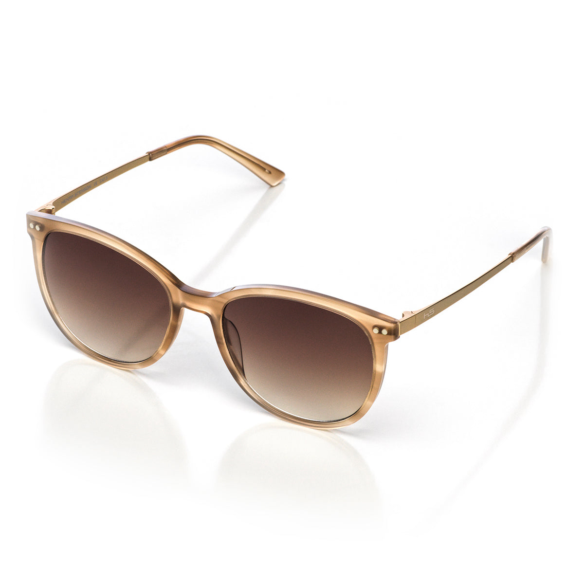 HS Eyewear Daisy - Shiny Milk Brown Horn