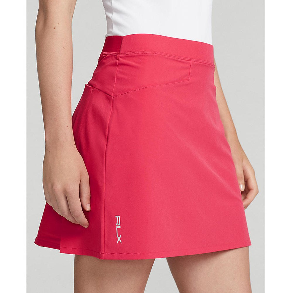 RLX Ralph Lauren Women's Pleated Aim Skort 17" - Maui Red