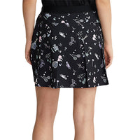 RLX Ralph Lauren Women's Printed Aim Skort 17" - Black Racquet