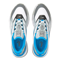 Puma GS-Fast Spikeless Golf Shoes - Puma White/Quarry/Ocean Drive