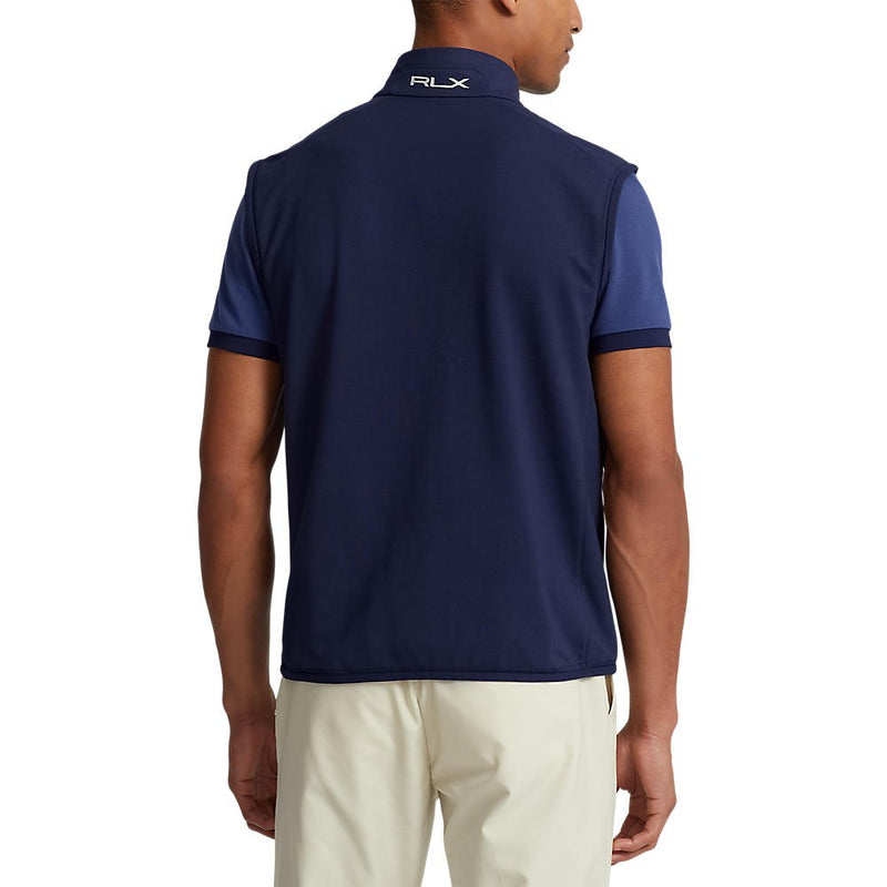 RLX Ralph Lauren Tech Terry Golf Vest - French Navy