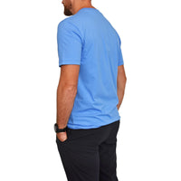 BOSS Regular Fit Cotton Tee - Bright Blue