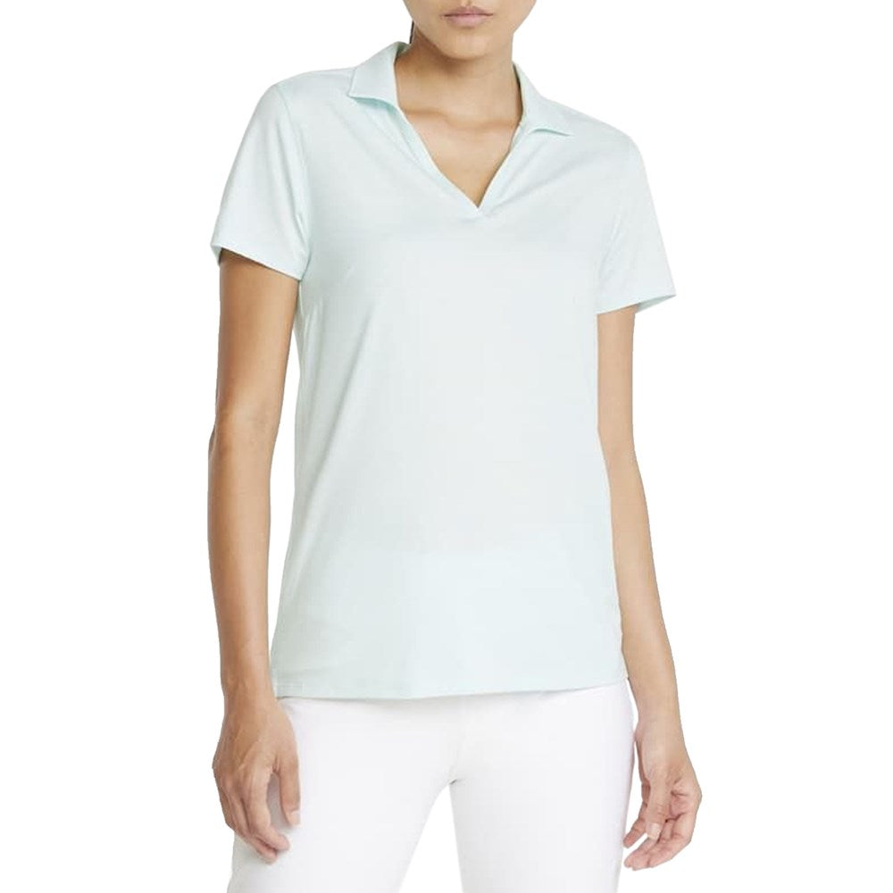 Puma Women's CLOUDSPUN Coast Golf Polo - Soothing Sea Heather