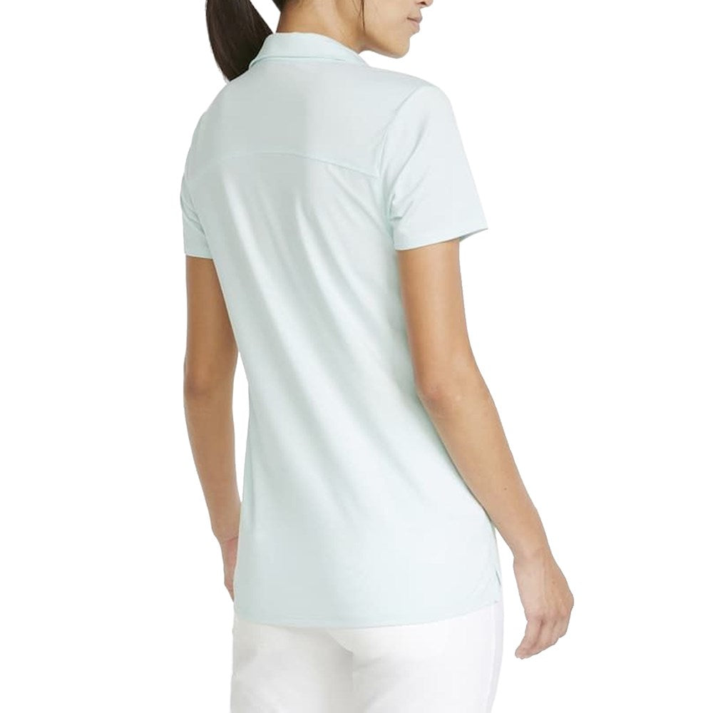 Puma Women's CLOUDSPUN Coast Golf Polo - Soothing Sea Heather