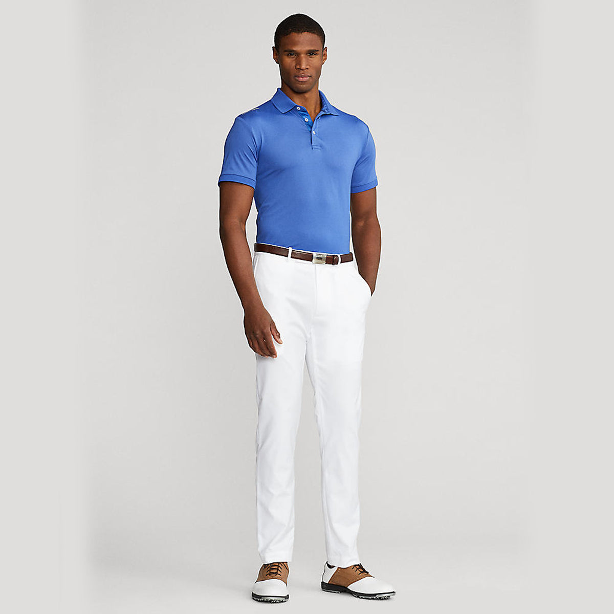 RLX Ralph Lauren Athletic Lightweight Stretch Slim Cypress Golf Pants  - White