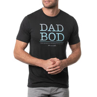 Travis Mathew Dad Bod 2.0 Golf Tee - Black